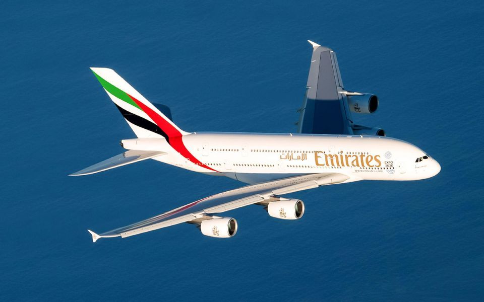 طيران الإمارات A380 لأول مرة إلى القاهرة