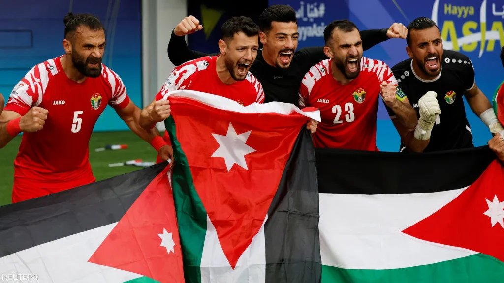 ترتيب منتخب الأردن 2024