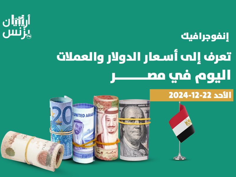 سعر الدولار في مصر اليوم الأحد 22-12-2024.. السوق السوداء ترتفع