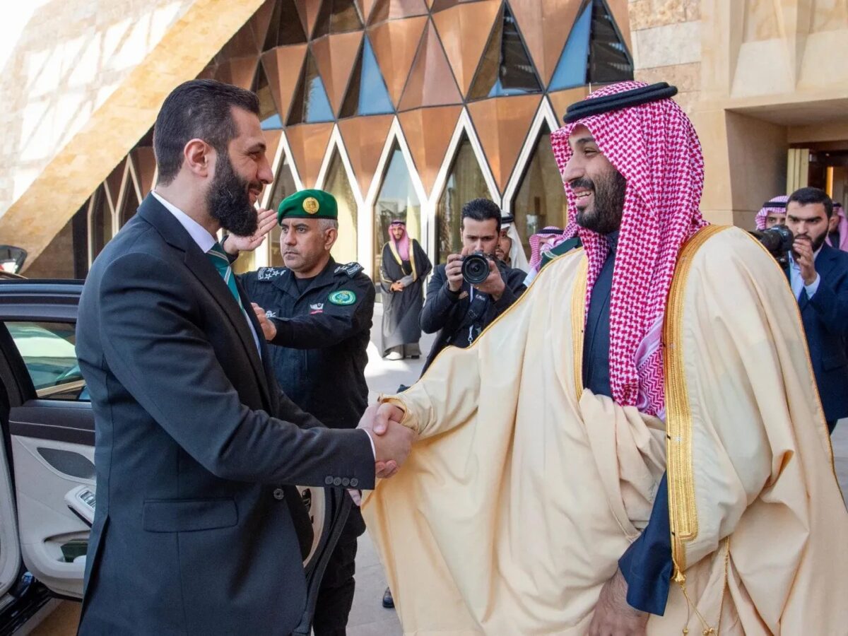 الأمير محمد بن سلمان والرئيس السوري