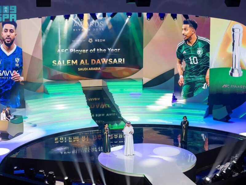 سالم الدوسري أفضل لاعب في آسيا