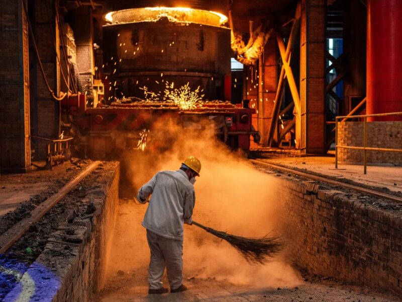 اصبحت السعودية أبرز وجهات الصلب الصيني