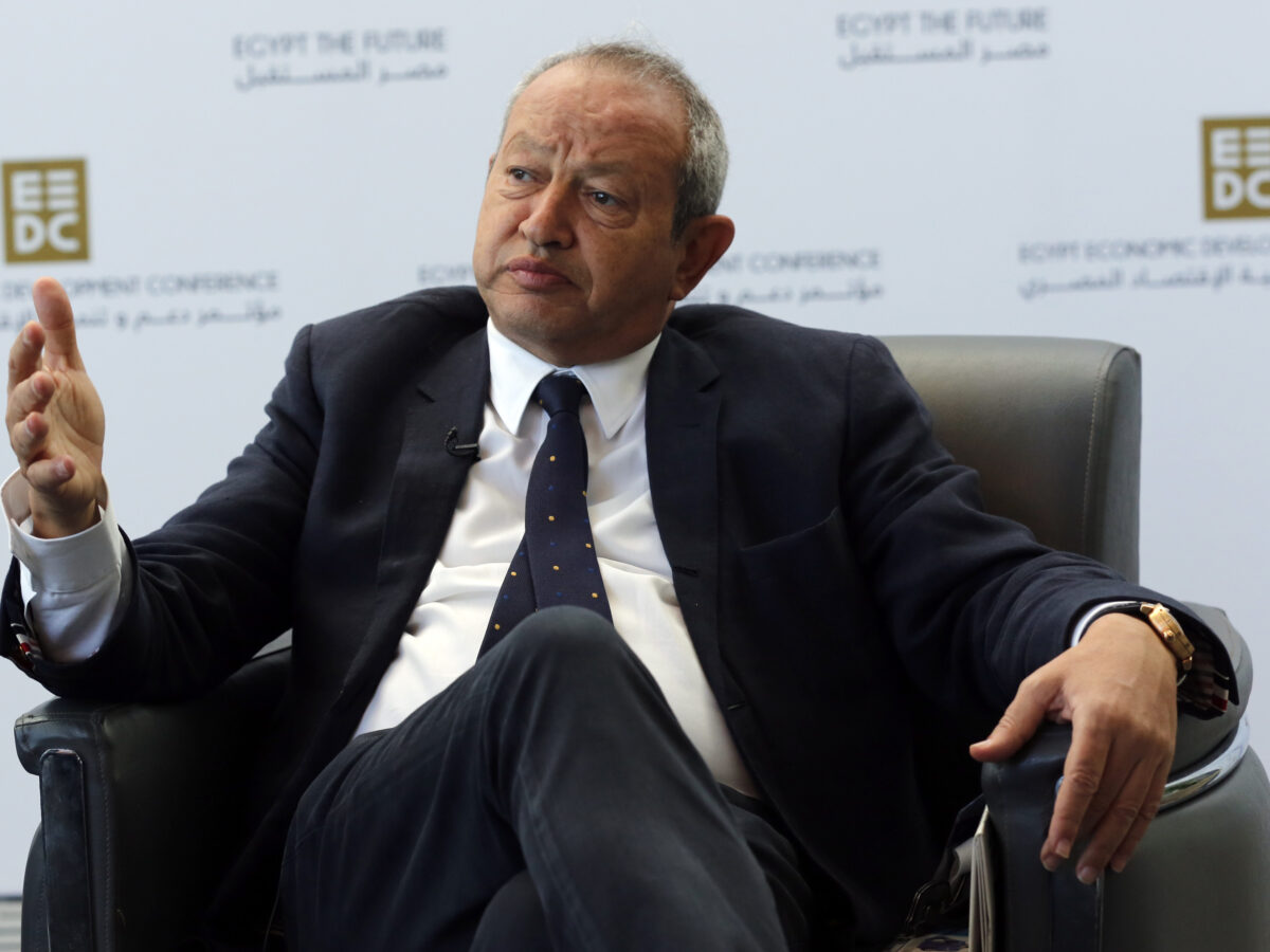 الملياردير نجيب ساويرس أغنى مصري