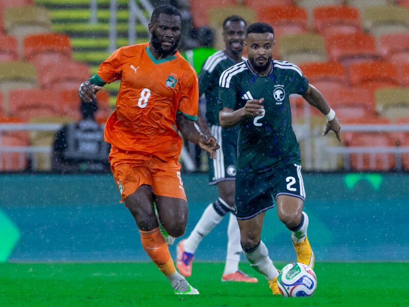 المنتخب السعودي يتغلب على منتخب ساحل العاج