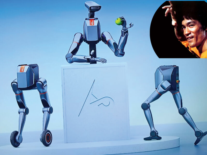 روبوت و بروس لي