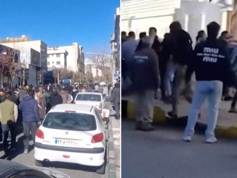 لقطات لاحتجاجات إيرانيين بسبب الوضع الاقتصادي نشرتها رويترز