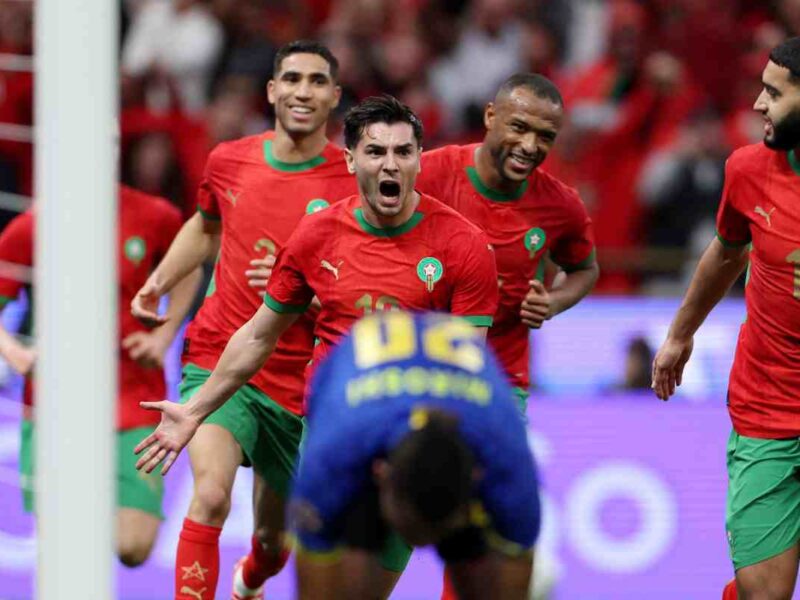 نجم الملكي ريال مدريد ابراهيم دياز سجل هدف المغرب الوحيد - Reuters