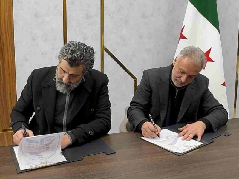 محمد حمشو وقع اتفاقا شاملا مع الحكومة السورية الجديدة - Facebook