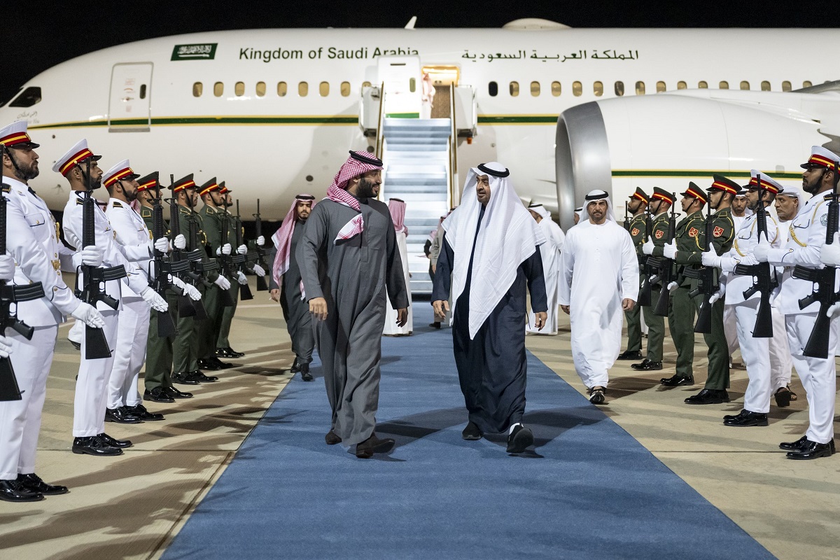 ولي العهد السعودي الأمير محمد بن سلمان يزور الإمارات