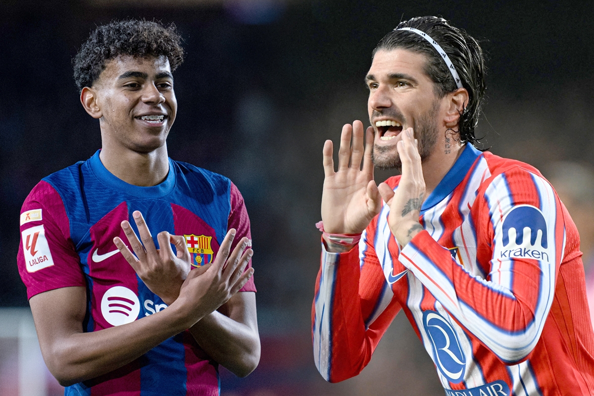 أتلتيكو مدريد وبرشلونة